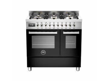 BERTAZZONI PRO906MFEDNET Fornuis 90 cm4666.50, Ophalen of Verzenden, Nieuw, Vrijstaand, Energieklasse A of zuiniger