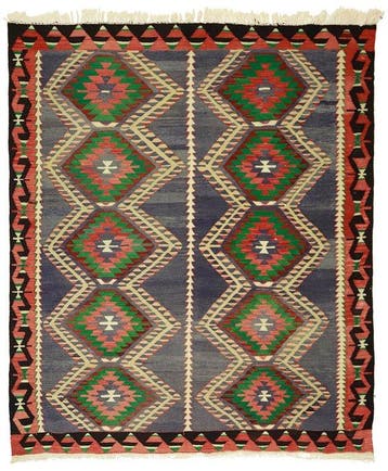 Usak - Vloerkleed - 212 cm - 173 cm - Vintage Turkse Oushak, Nieuw