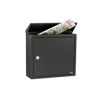 Hekbrievenbus Allux 400 - zwart, Verzenden, Nieuw