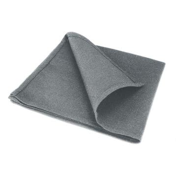 Servetten Antraciet Grijs 40x40cm Katoen - Treb X, Verzenden, Nieuw, Overige kleuren, Tafelkleed of Tafelzeil