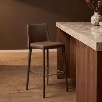 Barkruk Floor Bruin | Starfurn, Huis en Inrichting, Ophalen of Verzenden, Nieuw