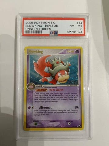 Pokémon - 1 Verzegelde kaart - Slowking 14/115 Foil - EX -, Nieuw