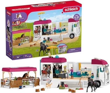 Schleich Horse Club Set 227-dlg | Tweedekansje | OP=OP, Ophalen of Verzenden, Zo goed als nieuw