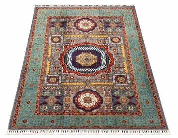 Afghaanse Mameluk - Vloerkleed - 209 cm - 156 cm - Afghaans, Nieuw