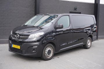 Opel Vivaro 2.0 CDTI 122PK L3 Dubbele Cabine EURO 6, Stof, Gebruikt, Zwart, Dealer onderhouden