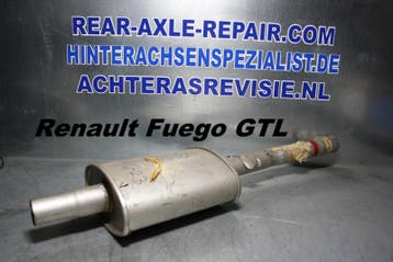 Uitlaatdemper Renault Fuego GTL. (Uitlaten, Overig), Verzenden, Nieuw, Renault