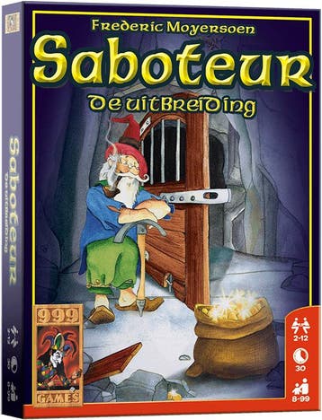 Saboteur 2 de Uitbreiding | 999 Games - Kaartspellen, Verzenden, Nieuw