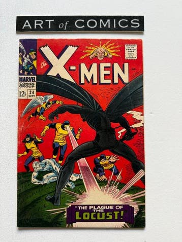 X-Men #24 - 1st Appearance Of The Locust - 1 Comic - Eerste, Nieuw