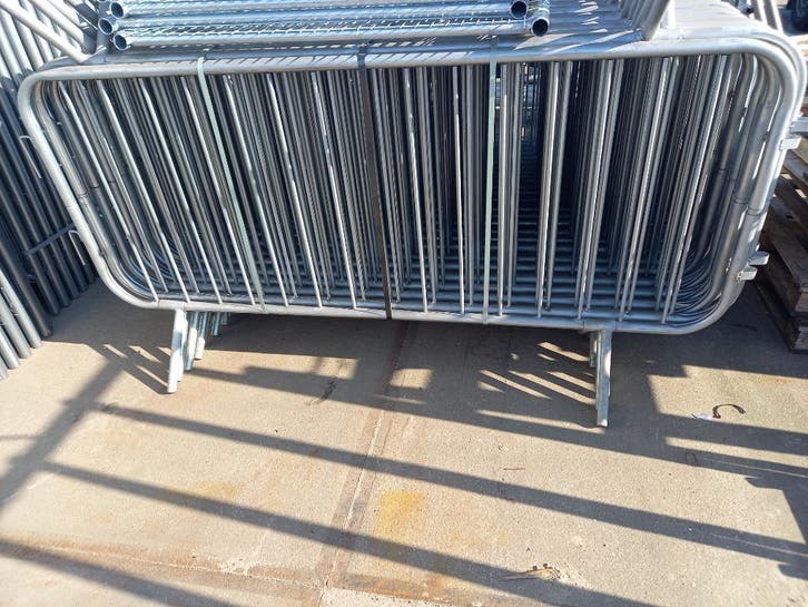 Dranghekken 16 spijls drang hek bouwhek afrastering, Tuin en Terras, Tuinhekken en Hekwerk, Overige typen, Nieuw, IJzer, Ophalen