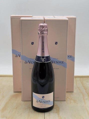 De Venoge, De Venoge, Cordon Bleu Brut - Champagne Rosé - 6, Nieuw