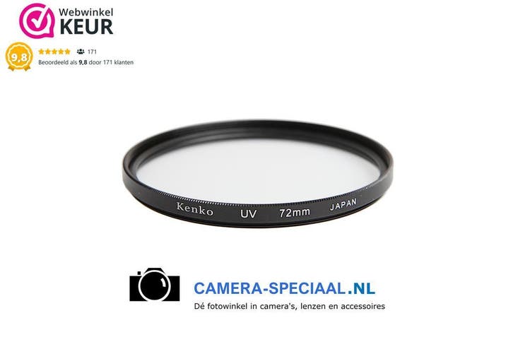 Kenko 58mm UV filter (NIEUW PRODUCT), Audio, Tv en Foto, Fotografie | Filters, UV-filter, Zo goed als nieuw, 50 tot 60 mm, Ophalen of Verzenden