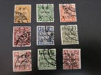 China - 1878-1949 1900/1911 - Londonse druk draakuitgave, Postzegels en Munten, Gestempeld