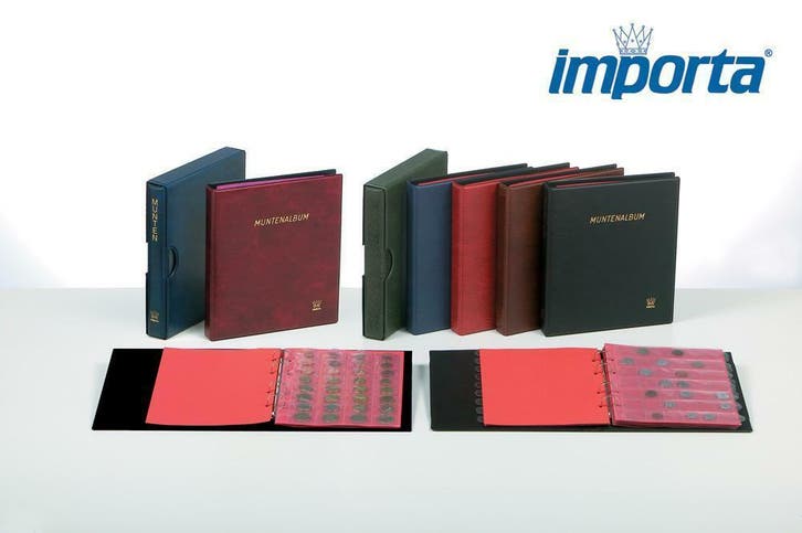 Importa Verzamelbanden Verzamelband o.a.2 euro € 2,00, Postzegels en Munten, Munten en Bankbiljetten | Toebehoren, Verzamelmap