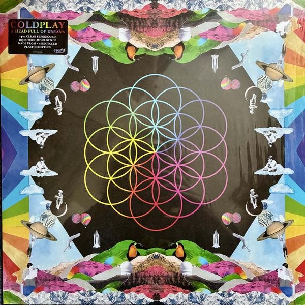 lp nieuw - Coldplay - A Head Full Of Dreams, Cd's en Dvd's, Vinyl | Pop, Zo goed als nieuw, Verzenden
