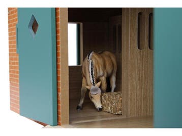 Kids Globe Paardenstal met 7 boxen, 1:24, Verzenden, Nieuw