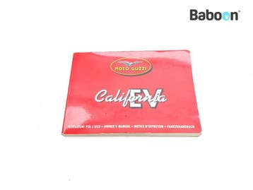 Instructie Boek Moto Guzzi California 1100 ie EV 1997-2002, Verzenden, Gebruikt