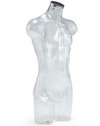 Italiaanse heren torsos transparant met chromen dop