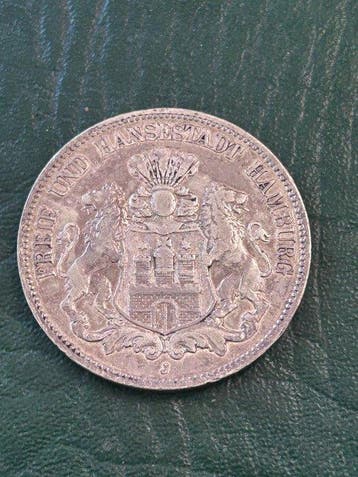 Duitsland, keizerrijk 5 Mark 1876 (Zonder minimumprijs), Postzegels en Munten