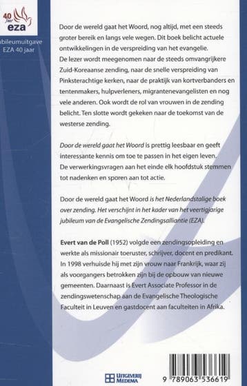 DOOR DE WERELD GAAT HET WOORD 9789063536619, Verzenden, Zo goed als nieuw, Evert van de Poll