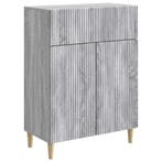 vidaXL Dressoir met lade Grijs sonoma 66 x 34,5 x 90 cm, Huis en Inrichting, Kasten | Dressoirs, Verzenden, Nieuw, Overige houtsoorten