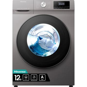 Hisense Wfqa1214evjmt - Wasmachine - 12 kg - 1400 tpm -, Witgoed en Apparatuur, Wasmachines, Ophalen of Verzenden, Zo goed als nieuw