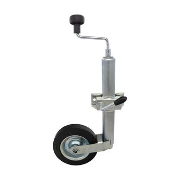 p4U steunwiel met houder en Knott klem, 150 kg, Ø 48 mm,..., Verzenden, Nieuw