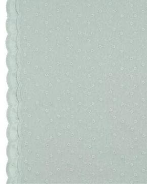 Broderie Katoen Daydream Donker Mint, Nieuw, Groen