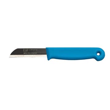 Solingen Schilmesje – RVS Glad – 16 cm met Blade Cover, Ophalen of Verzenden, Nieuw, Rvs of Chroom