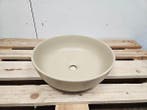 Waskom 40 x 14 cm mat taupe, Ophalen of Verzenden, Nieuw, Bad