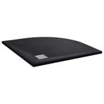 vidaXL Douchebak 90x90 cm SMC zwart, Doe-het-zelf en Verbouw, Sanitair, Verzenden, Nieuw