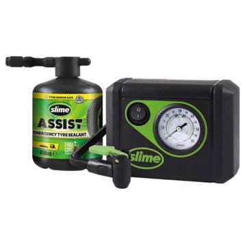 Slime Smart Repair Plus Bandenreparatieset met Compressor, Verzenden, Nieuw