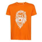 Oranje T-shirt Leeuw - Nederlands Elftal - Katoen -, Verzenden, Nieuw