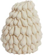 2dekans | Light & Living Vaas Garlic 47cm - Crème, Ophalen of Verzenden, Zo goed als nieuw