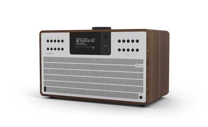 Revo SuperCD - Internetradio - Bluetooth - Walnoot/Zilver, Audio, Tv en Foto, Radio's, Radio, Nieuw, Ophalen of Verzenden