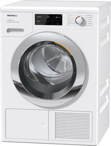 Miele TEL785WP - Warmtepompdroger - 9 kg - SteamFinish &, Witgoed en Apparatuur, Wasdrogers, Ophalen of Verzenden, Zo goed als nieuw