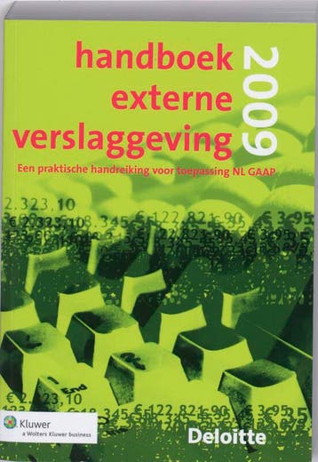 Handboek Externe Verslaggeving 2009 9789013054064, Verzenden, Gelezen