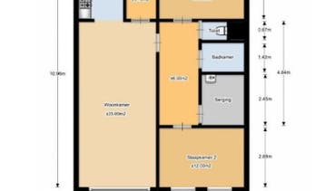 Te Huur 4 Kamer Appartement Niels Bohrplaats In Rotterdam, Huizen en Kamers, Rotterdam, Direct bij eigenaar, Appartement, Rotterdam
