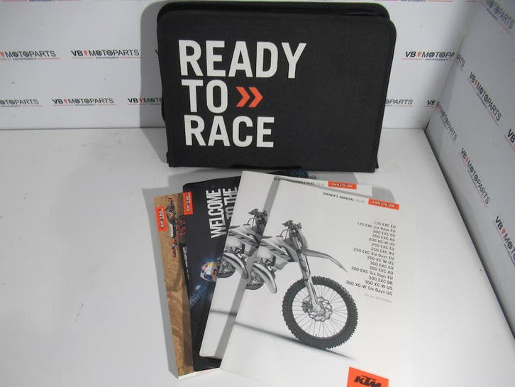 KTM 125 250 300 EXC KTM Map handleiding, Motoren, Onderdelen | Overige, Ophalen of Verzenden