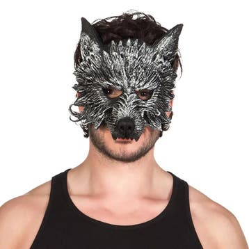 Foam Masker Wolf, Verzenden, Nieuw, Feestartikel