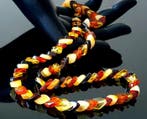 Amber Vintage natuurlijke Baltische barnsteen halsketting-