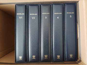 Nederland - 5 importa juweel albums postzegels 1996/2016, Gestempeld