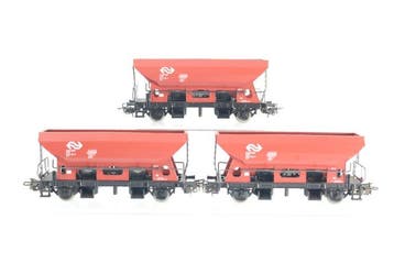 Märklin H0 - 4641 - Modeltrein goederenwagon (3) - 3x, Nieuw