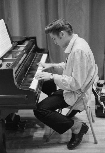 Phillip Harrington - Elvis Presley At The Piano 1956 Limited, Antiek en Kunst