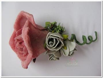 Corsage Roos OudRose CEM13 Maatwerk, Ophalen of Verzenden, Nieuw