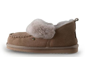 Warmbat Pantoffels in maat 38 Beige, Kleding | Dames, Schoenen, Verzenden, Beige, Zo goed als nieuw, Pantoffels of Sloffen