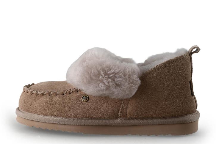 Warmbat Pantoffels in maat 38 Beige, Kleding | Dames, Schoenen, Beige, Zo goed als nieuw, Pantoffels of Sloffen, Verzenden