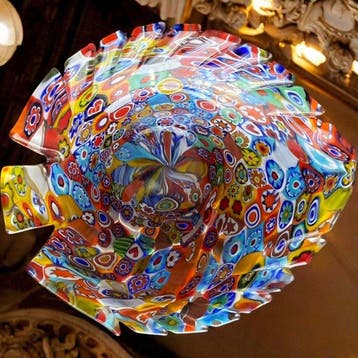Schotel - kom van Murano-glas, vervaardigd met de