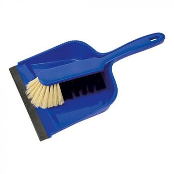 Stoffer en Blik | Kunststof | Blauw EMGA, Verzenden, Nieuw in verpakking
