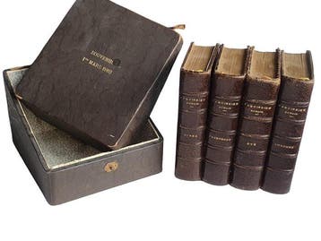 Romeins Paroissien (4) - Antiek - Bladgoud - 1850-1900 -