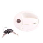 Deurslot Ovaal Type 5000 Wit, Caravans en Kamperen, Ophalen of Verzenden, Nieuw